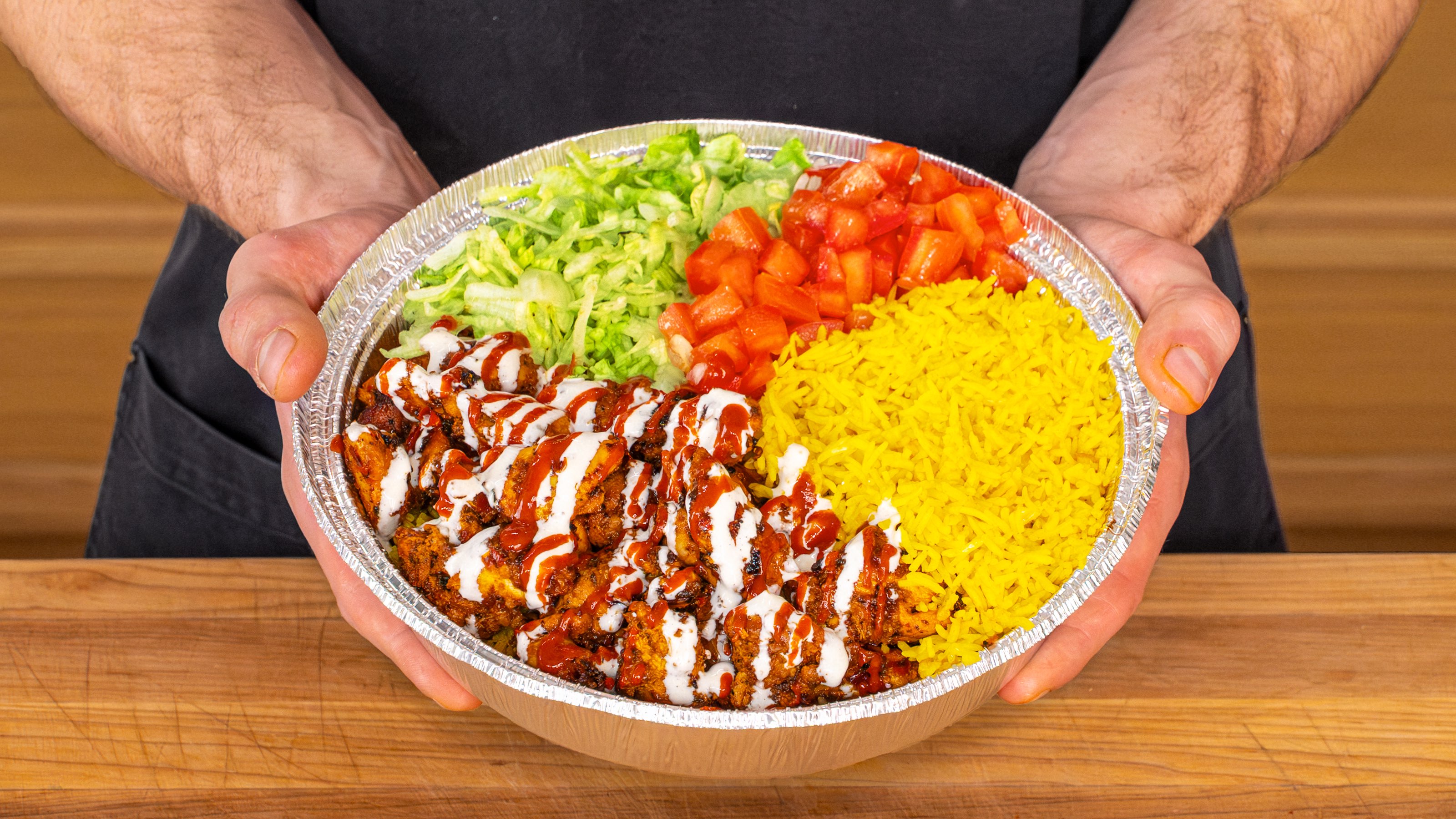 Homemade Halal Guys Chicken over Rice But Better | Chef Joshua